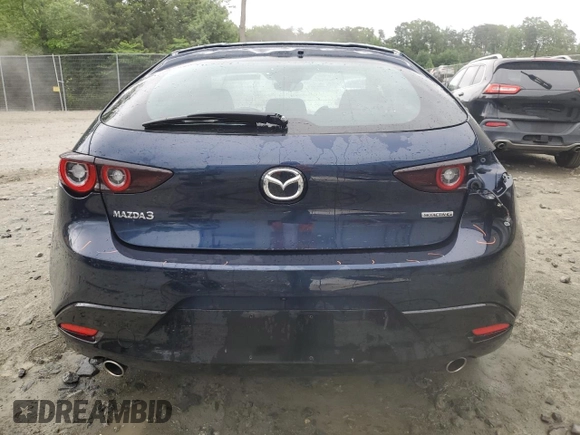 2024 Mazda 3 S Preferred with VIN JM1BPALM9R1713169, listed as a Copart auction lot 56680905 with 23,116 mi miles and Clean title. Bid and sale history available at DreamBid. Image 6.