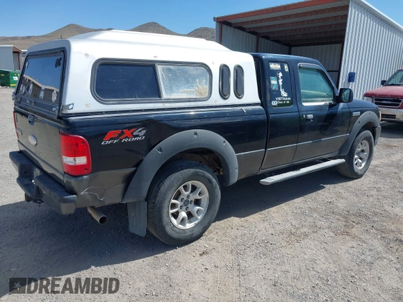2007 Ford Ranger XLT with VIN 1FTZR45E07PA76747, listed as a IAAI auction lot 42119680 with 171,610 mi miles. Bid and sale history available at carsss.com. Image 4.