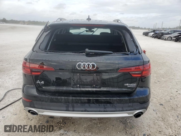 2019 Audi allroad A4 Premium with VIN WA17NAF45KA037360, listed as a Copart auction lot 41659695 with 104,237 mi miles and Non Repairable. Bid and sale history available at DreamBid. Image 6.