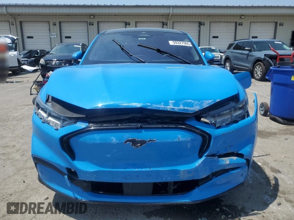 2021 Ford Mustang Mach-E Premium with VIN 3FMTK3SU8MMA08127, listed as a Copart auction lot 59327965 with 58,818 mi miles and Salvage title. Bid and sale history available at DreamBid. Image 5.