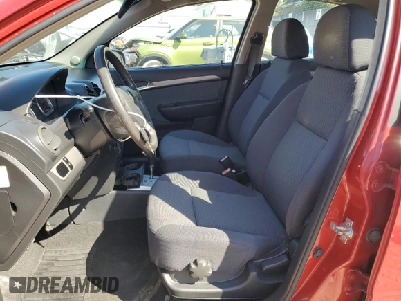 2009 Chevrolet Aveo 1LT z VIN KL1TD56E09B347161, wystawiony jako Copart lot #47420225 z przebiegiem Nie podano mil oraz Szkoda całkowita • Salvage title. Historia ofert i sprzedaży dostępna na DreamBid. Obrazek 7.