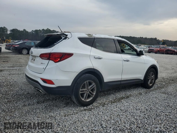 2018 Hyundai Santa Fe 2.4L z VIN 5NMZT3LB5JH092883, wystawiony jako Copart lot #48522495 z przebiegiem 69 745 mil mil oraz Szkoda całkowita • Salvage title. Historia ofert i sprzedaży dostępna na DreamBid. Obrazek 3.