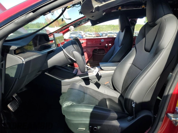 2022 Tesla Model S z VIN 5YJSA1E52NF493799, wystawiony jako Copart lot #53256075 z przebiegiem 34 479 mil mil oraz Szkoda całkowita • Salvage title. Historia ofert i sprzedaży dostępna na DreamBid. Obrazek 7.