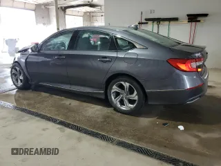 2018 Honda Accord EX-L with VIN 1HGCV1F57JA060393, listed as a Copart auction lot 61573075 with 59,215 mi miles and Salvage title. Bid and sale history available at DreamBid. Image 2.
