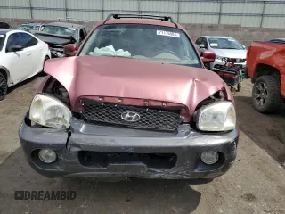 2004 Hyundai Santa Fe GLS with VIN KM8SC13E94U755512, listed as a Copart auction lot 71175504 with 0 mi miles and Salvage Title. Bid and sale history available at carsss.com. Image 5.