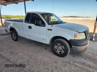 2007 Ford F-150 XL with VIN 1FTRF12277NA85488, listed as a Copart auction lot 60299875 with 219,127 mi miles and Salvage title. Bid and sale history available at DreamBid. Image 4.