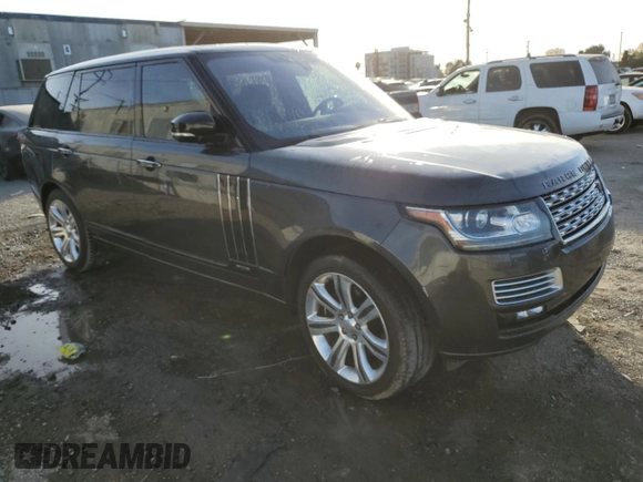 2017 Land Rover Range Rover with VIN SALGW3FEXHA339073, listed as a Copart auction lot 41885795 with 113,561 mi miles and Salvage Title. Bid and sale history available at DreamBid. Image 4.