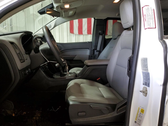 2021 Chevrolet Colorado 4WD Work Truck with VIN 1GCHTBEA6M1122224, listed as a Copart auction lot 70592974 with 38,979 mi miles and Salvage Title. Bid and sale history available at carsss.com. Image 7.