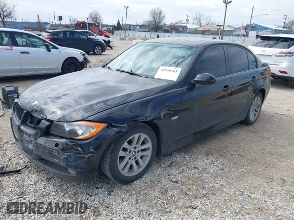 2007 BMW 3 Series 328i with VIN WBAVA33517KX71509, listed as a IAAI auction lot 41868505 with 167,905 mi miles and . Bid and sale history available at DreamBid. Image 2.