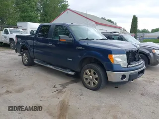 2013 Ford F-150 XL with VIN 1FTFW1ET0DFB16965, listed as a IAAI auction lot 42503215 with 194,637 mi miles and . Bid and sale history available at DreamBid. Image 1.
