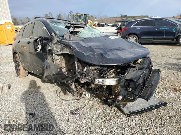 2018 Honda CR-V Touring with VIN 7FARW1H92JE022765, listed as a Copart auction lot 48427265 with 105,246 mi miles and Salvage Title. Bid and sale history available at carsss.com. Image 4.