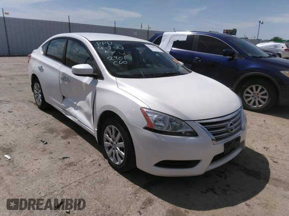 2014 Nissan Sentra SV z VIN 3N1AB7AP8EL652901, wystawiony jako IAAI lot #36382782 z przebiegiem 133 256 mil mil oraz . Historia ofert i sprzedaży dostępna na DreamBid. Obrazek 1.