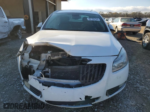 2011 Buick Regal CXL RL4 z VIN 2G4GS5EC0B9176592, wystawiony jako Copart lot #82193754 z przebiegiem 217 125 mil mil oraz Szkoda całkowita • Salvage title. Historia ofert i sprzedaży dostępna na DreamBid. Obrazek 5.