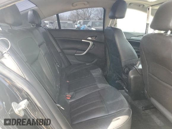 2014 Buick Regal Premium I with VIN 2G4GN5EX0E9166742, listed as a Copart auction lot 49538085 with 104,739 mi miles and Salvage Title. Bid and sale history available at DreamBid. Image 11.