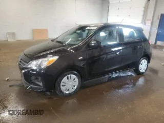 2024 Mitsubishi Mirage ES z VIN ML32AUHJ3RH028693, wystawiony jako Copart lot #61342085 z przebiegiem 6 877 mil mil oraz Nie do naprawy • Non repairable. Historia ofert i sprzedaży dostępna na DreamBid. Obrazek 1.