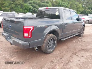 2016 Ford F-150 XL with VIN 1FTEW1CGXGFA58689, listed as a IAAI auction lot 42363270 with 120,104 mi miles and . Bid and sale history available at DreamBid. Image 4.
