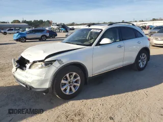 2006 Infiniti FX35 with VIN JNRAS08U66X104076, listed as a Copart auction lot 85278234 with 133,930 mi miles and Salvage Title. Bid and sale history available at carsss.com. Image 1.