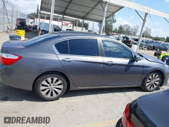 2013 Honda Accord EX-L with VIN 1HGCR2F89DA088124, listed as a IAAI auction lot 41961736 with 157,569 mi miles and . Bid and sale history available at DreamBid. Image 13.