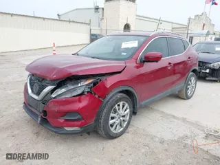 2020 Nissan Rogue Sport S with VIN JN1BJ1CV3LW264157, listed as a IAAI auction lot 41624968 with 96,673 mi miles. Bid and sale history available at carsss.com. Image 2.