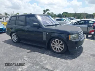 2010 Land Rover Range Rover SC with VIN SALMF1E49AA328121, listed as a IAAI auction lot 41956696 with 96,851 mi miles. Bid and sale history available at carsss.com. Image 1.