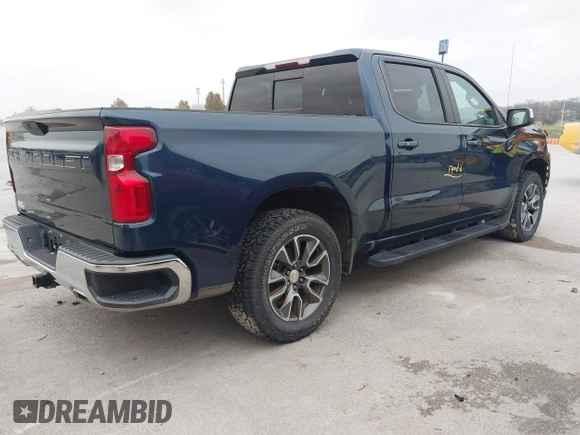 2019 Chevrolet Silverado 1500 LT with VIN 3GCUYDED0KG134986, listed as a IAAI auction lot 40829041 with Not Provided miles. Bid and sale history available at carsss.com. Image 4.