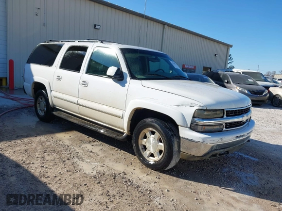 2002 Chevrolet Suburban LS with VIN 3GNEC16Z72G205717, listed as a IAAI auction lot 41700921 with 1 mi miles. Bid and sale history available at carsss.com. Image 1.