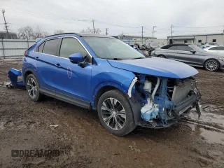 2022 Mitsubishi Eclipse Cross SE with VIN JA4ASWAA0NZ002398, listed as a Copart auction lot 46335975 with 76,116 mi miles and Salvage title. Bid and sale history available at DreamBid. Image 4.