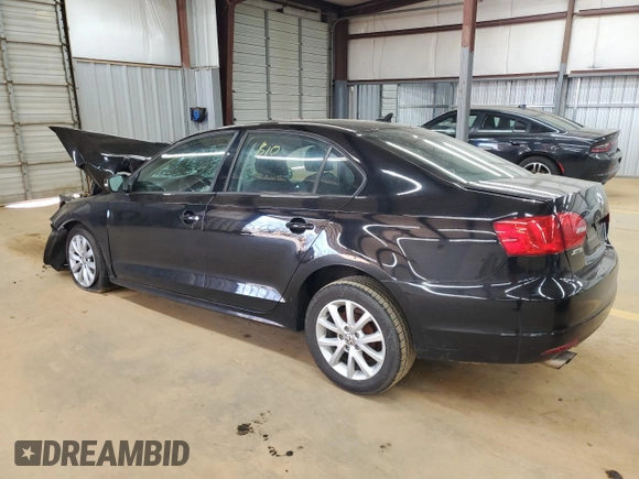 2012 Volkswagen Jetta Sedan SE w/Convenience with VIN 3VWDX7AJ4CM328744, listed as a Copart auction lot 49476365 with 0 mi miles and Salvage Title. Bid and sale history available at carsss.com. Image 2.
