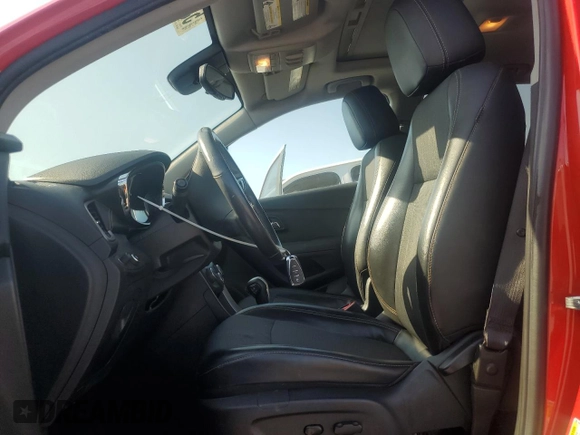 2017 Chevrolet Trax LT with VIN 3GNCJPSB3HL212057, listed as a Copart auction lot 53494495 with 75,481 mi miles and Salvage Title. Bid and sale history available at carsss.com. Image 7.