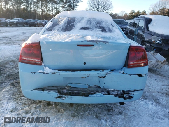 2007 Dodge Charger with VIN 2B3KA43R37H850235, listed as a Copart auction lot 87873745 with 129,820 mi miles and Salvage Title. Bid and sale history available at DreamBid. Image 6.