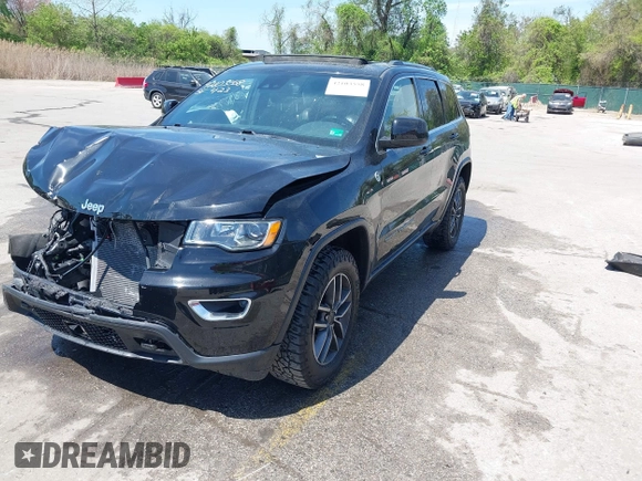 2020 Jeep Grand Cherokee Laredo with VIN 1C4RJFAG8LC234005, listed as a IAAI auction lot 42103558 with 101,684 mi miles and . Bid and sale history available at DreamBid. Image 18.