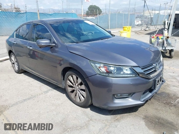 2013 Honda Accord EX-L with VIN 1HGCR2F89DA088124, listed as a IAAI auction lot 41961736 with 157,569 mi miles and . Bid and sale history available at DreamBid. Image 1.