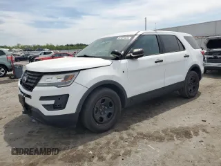 2016 Ford Police Interceptor Utility z VIN 1FM5K8AR5GGA78475, wystawiony jako Copart lot #54491025 z przebiegiem 158 495 mil mil oraz Tytuł czysty. Historia ofert i sprzedaży dostępna na DreamBid. Obrazek 1.