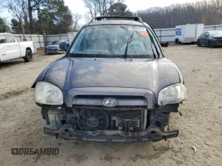 2005 Hyundai Santa Fe GLS with VIN KM8SC13E35U984186, listed as a Copart auction lot 86666474 with 166,965 mi miles and Salvage Title. Bid and sale history available at carsss.com. Image 5.
