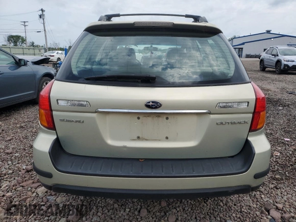 2006 Subaru Legacy Outback with VIN 4S4BP61CX67314136, listed as a Copart auction lot 63075135 with 148,555 mi miles and Salvage title. Bid and sale history available at DreamBid. Image 6.