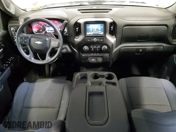2019 Chevrolet Silverado 1500 Custom with VIN 1GCRYBEH5KZ334971, listed as a Copart auction lot 88051285 with 45,312 mi miles and Salvage Title. Bid and sale history available at DreamBid. Image 8.