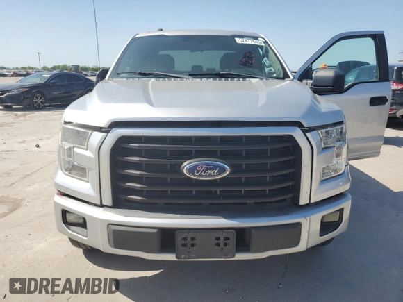 2017 Ford F-150 XL with VIN 1FTEW1CP6HKC53097, listed as a Copart auction lot 52877645 with 185,043 mi miles and Clean Title. Bid and sale history available at DreamBid. Image 5.