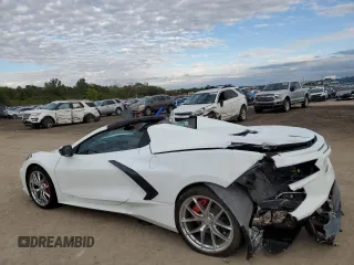 2021 Chevrolet Corvette 3LT with VIN 1G1YC3D45M5103473, listed as a Copart auction lot 72562414 with 7,190 mi miles and Salvage Title. Bid and sale history available at carsss.com. Image 2.
