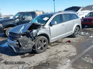 2018 Dodge Journey Crossroad with VIN 3C4PDDGG2JT499143, listed as a IAAI auction lot 41311128 with 73,161 mi miles and . Bid and sale history available at DreamBid. Image 16.