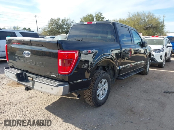 2023 Ford F-150 XL with VIN 1FTEW1EP6PFA88804, listed as a IAAI auction lot 41808729 with 41,373 mi miles. Bid and sale history available at carsss.com. Image 4.