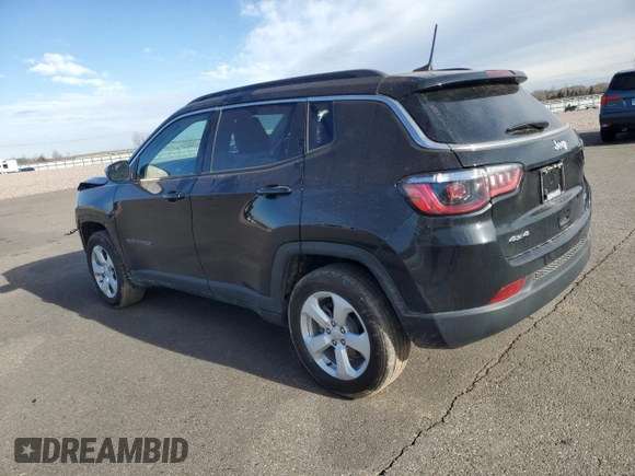 2022 Jeep Compass Altitude with VIN 3C4NJDBB8NT113195, listed as a Copart auction lot 48806985 with 23,038 mi miles and Salvage Title. Bid and sale history available at carsss.com. Image 2.