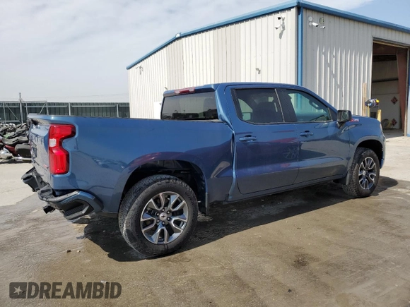 2024 Chevrolet Silverado 1500 RST with VIN 1GCUDEE82RZ190913, listed as a Copart auction lot 49437995 with 7,038 mi miles and Salvage Title. Bid and sale history available at carsss.com. Image 3.
