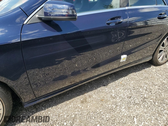 2018 Mercedes-Benz CLA with VIN WDDSJ4EB1JN576987, listed as a Copart auction lot 49032153 with 37,496 mi miles. Bid and sale history available at carsss.com. Image 12.