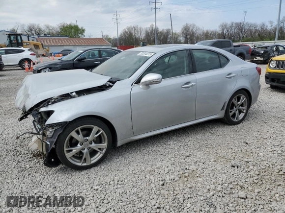 2010 Lexus IS 250 with VIN JTHBF5C2XA5120828, listed as a Copart auction lot 53344015 with 209,300 mi miles and Salvage Title. Bid and sale history available at carsss.com. Image 1.