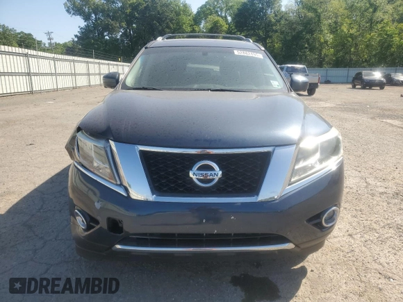 2015 Nissan Pathfinder S with VIN 5N1AR2MN0FC668749, listed as a Copart auction lot 52882495 with 125,061 mi miles and Salvage title. Bid and sale history available at DreamBid. Image 5.