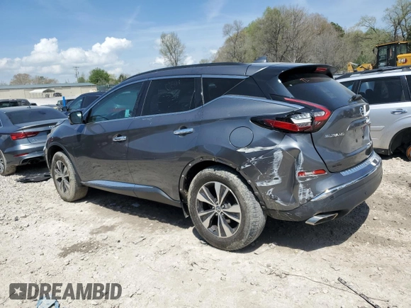 2019 Nissan Murano S with VIN 5N1AZ2MJ9KN122219, listed as a Copart auction lot 51909995 with 61,598 mi miles and Salvage Title. Bid and sale history available at DreamBid. Image 2.