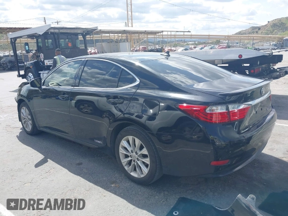 2014 Lexus ES 300h Hybrid with VIN JTHBW1GG6E2066319, listed as a IAAI auction lot 41912516 with 93,420 mi miles. Bid and sale history available at carsss.com. Image 3.