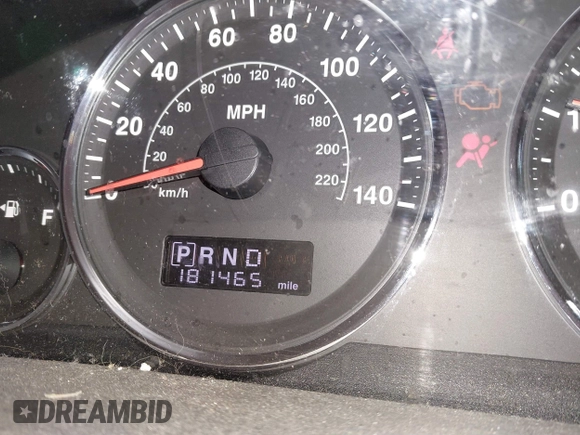 2010 Jeep Commander Sport with VIN 1J4RG4GK9AC127258, listed as a IAAI auction lot 41844062 with 181,465 mi miles and . Bid and sale history available at DreamBid. Image 7.