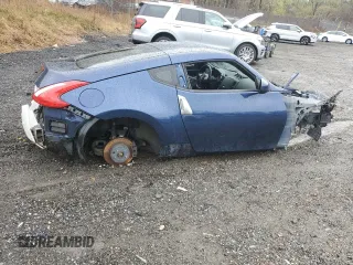 2014 Nissan 370Z with VIN JN1AZ4EH9EM631400, listed as a Copart auction lot 51304805 with 0 mi miles and Salvage Title. Bid and sale history available at carsss.com. Image 3.