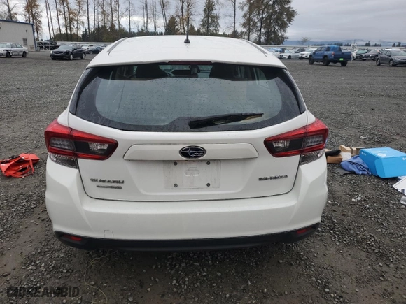 2022 Subaru Impreza with VIN 4S3GTAA60N1707924, listed as a Copart auction lot 76327214 with 54,009 mi miles and Clean Title. Bid and sale history available at carsss.com. Image 6.